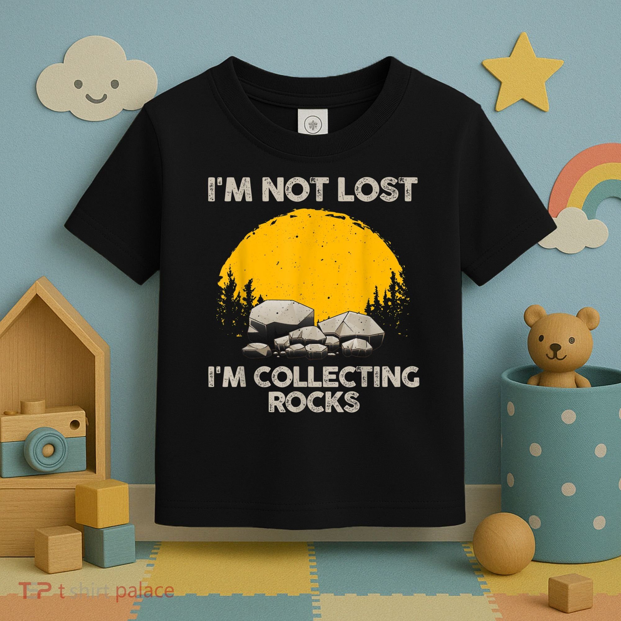 Cool Rock Collecting For Men Women Geologist Rock Hounds Toddler T-Shirt