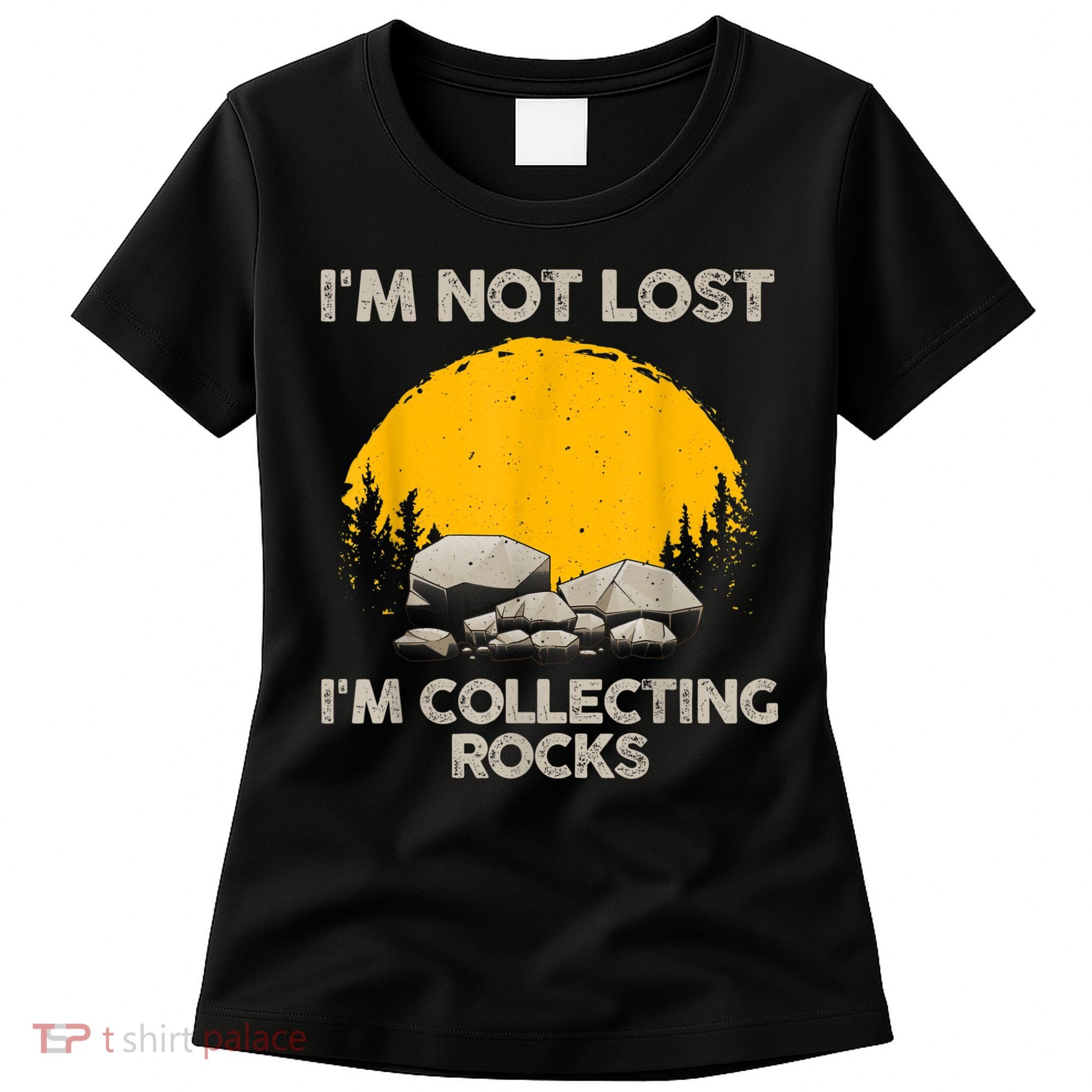 Cool Rock Collecting For Men Women Geologist Rock Hounds Women's T-Shirt