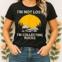 Cool Rock Collecting For Men Women Geologist Rock Hounds Women's T-Shirt thumb 2