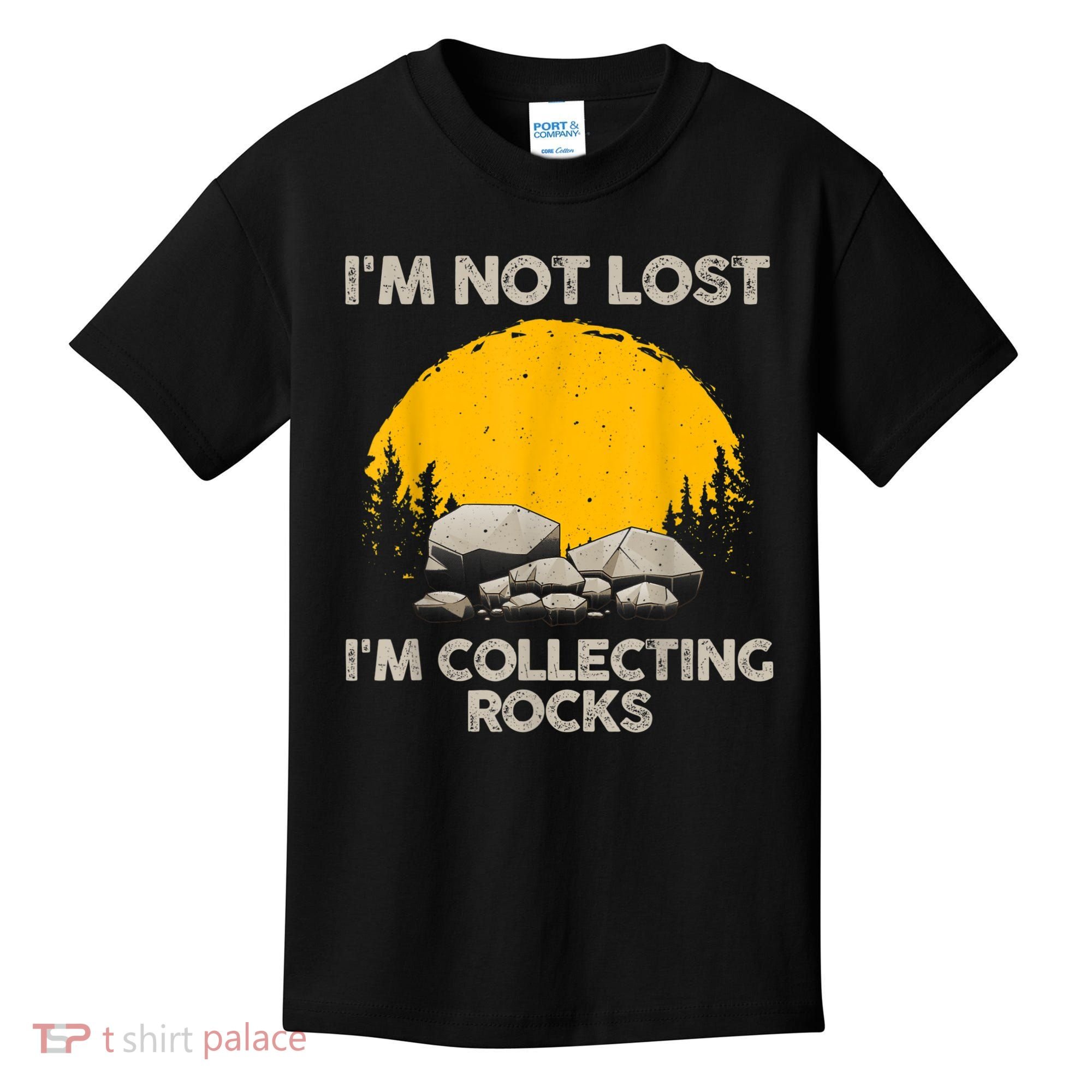 Cool Rock Collecting For Men Women Geologist Rock Hounds Kids T-Shirt