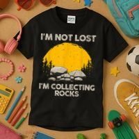 Cool Rock Collecting For Men Women Geologist Rock Hounds Kids T-Shirt thumb 3