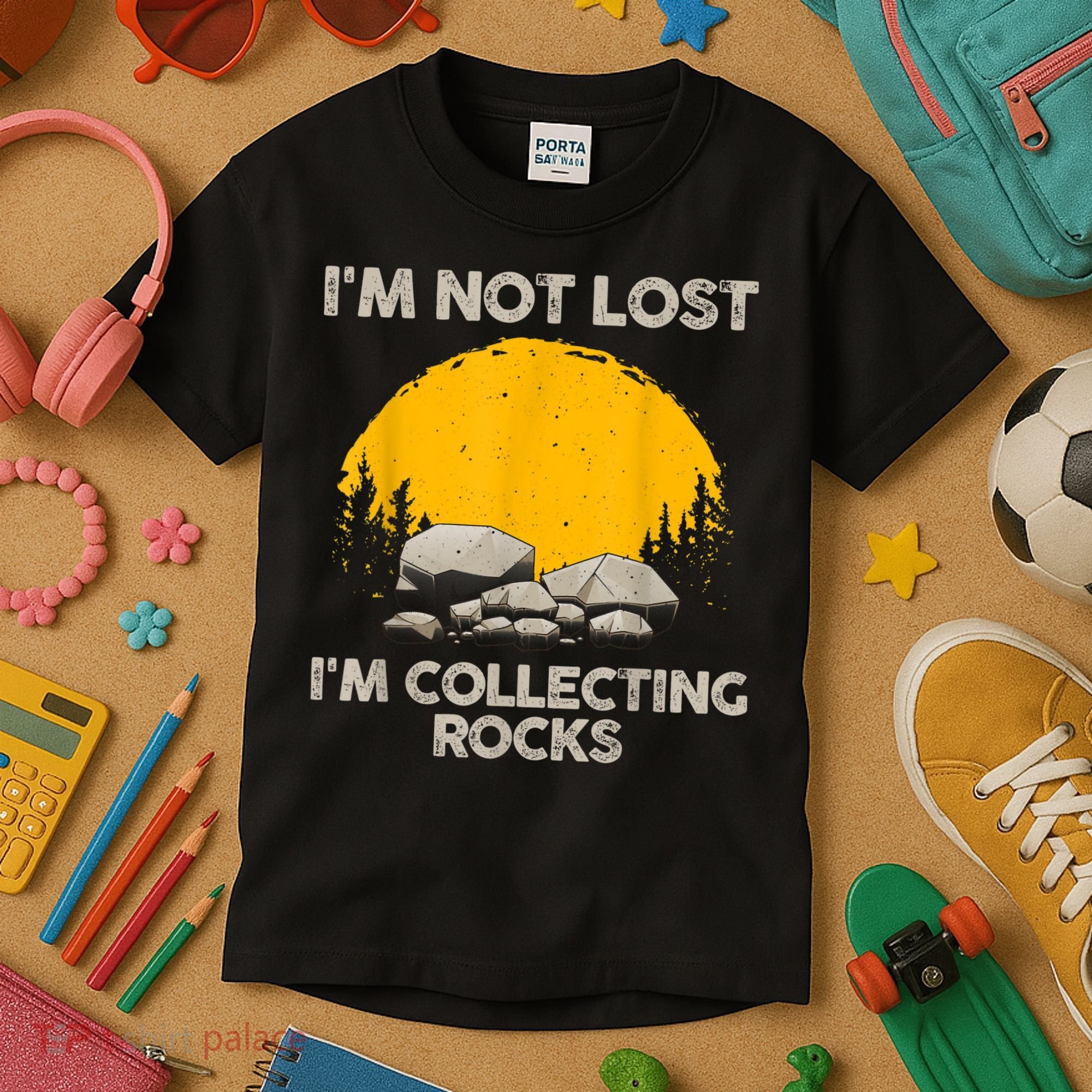 Cool Rock Collecting For Men Women Geologist Rock Hounds Kids T-Shirt