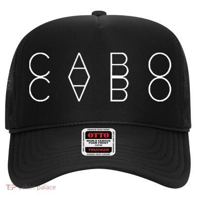 Cabo Reflections Cabo San Lucas Mexico Word Art Souvenir Hat