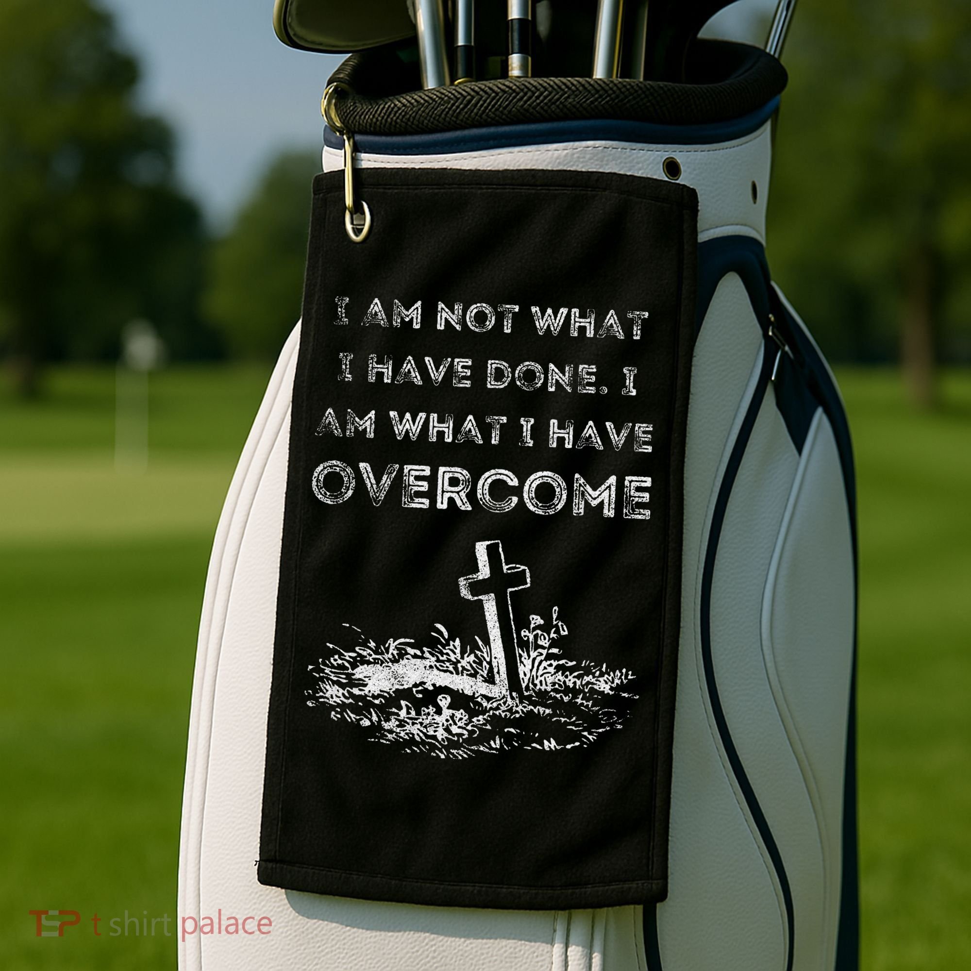 Celebrate Recovery Christian Cross Jesus Christ Golf Towel