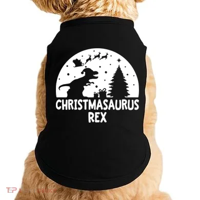 Christmasaurus Rex Doggie Tank