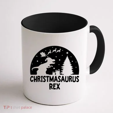 Christmasaurus Rex Coffee Mug back