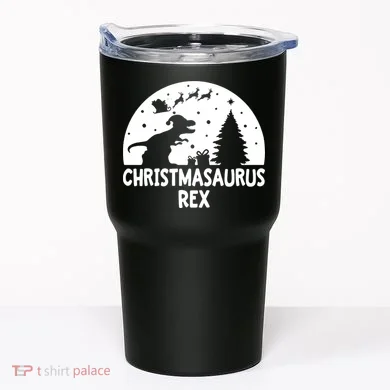 Christmasaurus Rex Tumbler