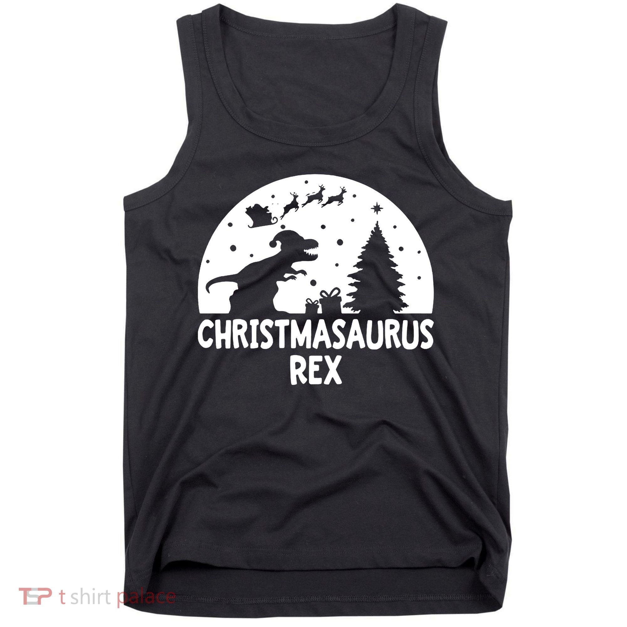 Christmasaurus Rex Tank Top