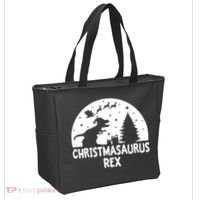 Christmasaurus Rex Tote Bag thumb 2