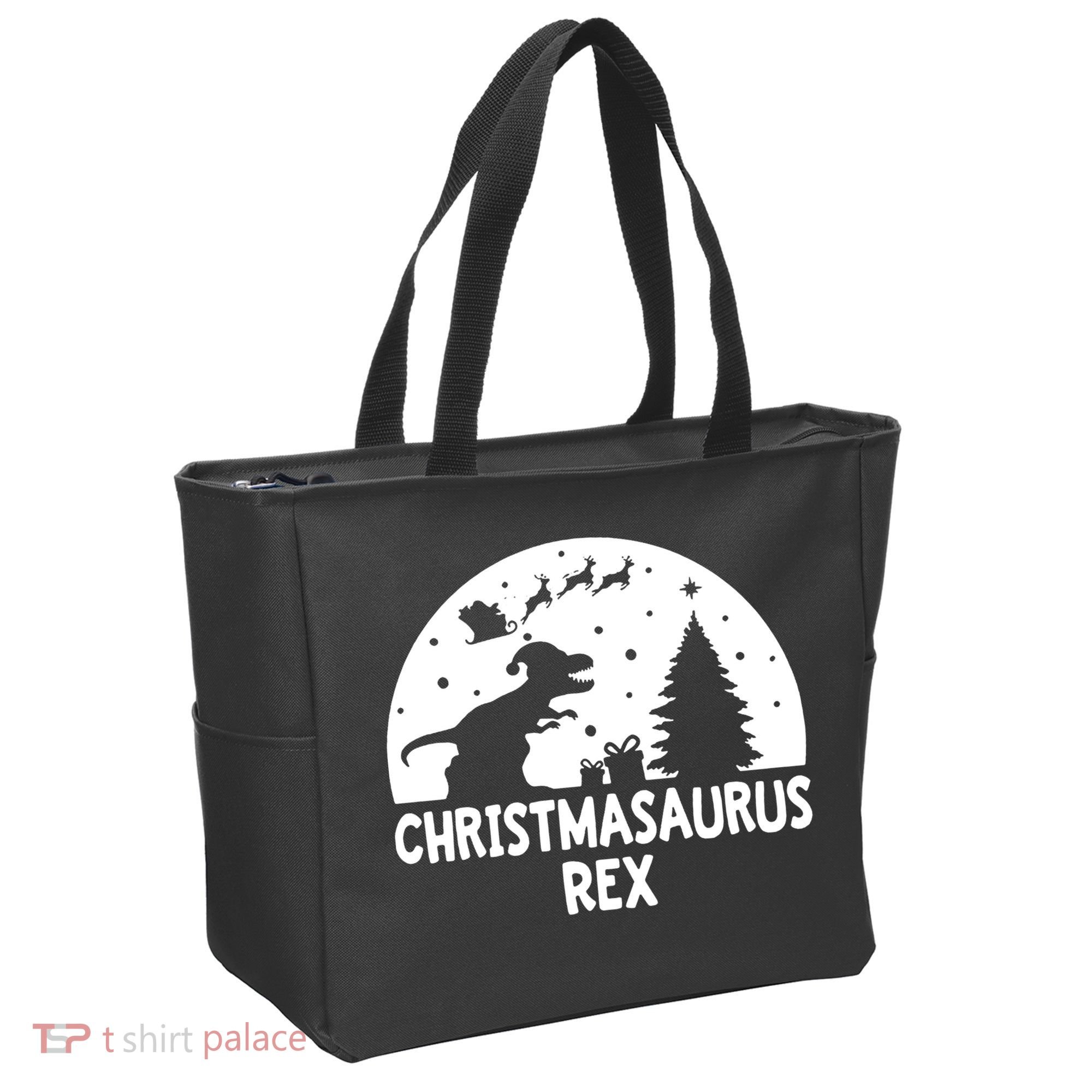 Christmasaurus Rex Tote Bag