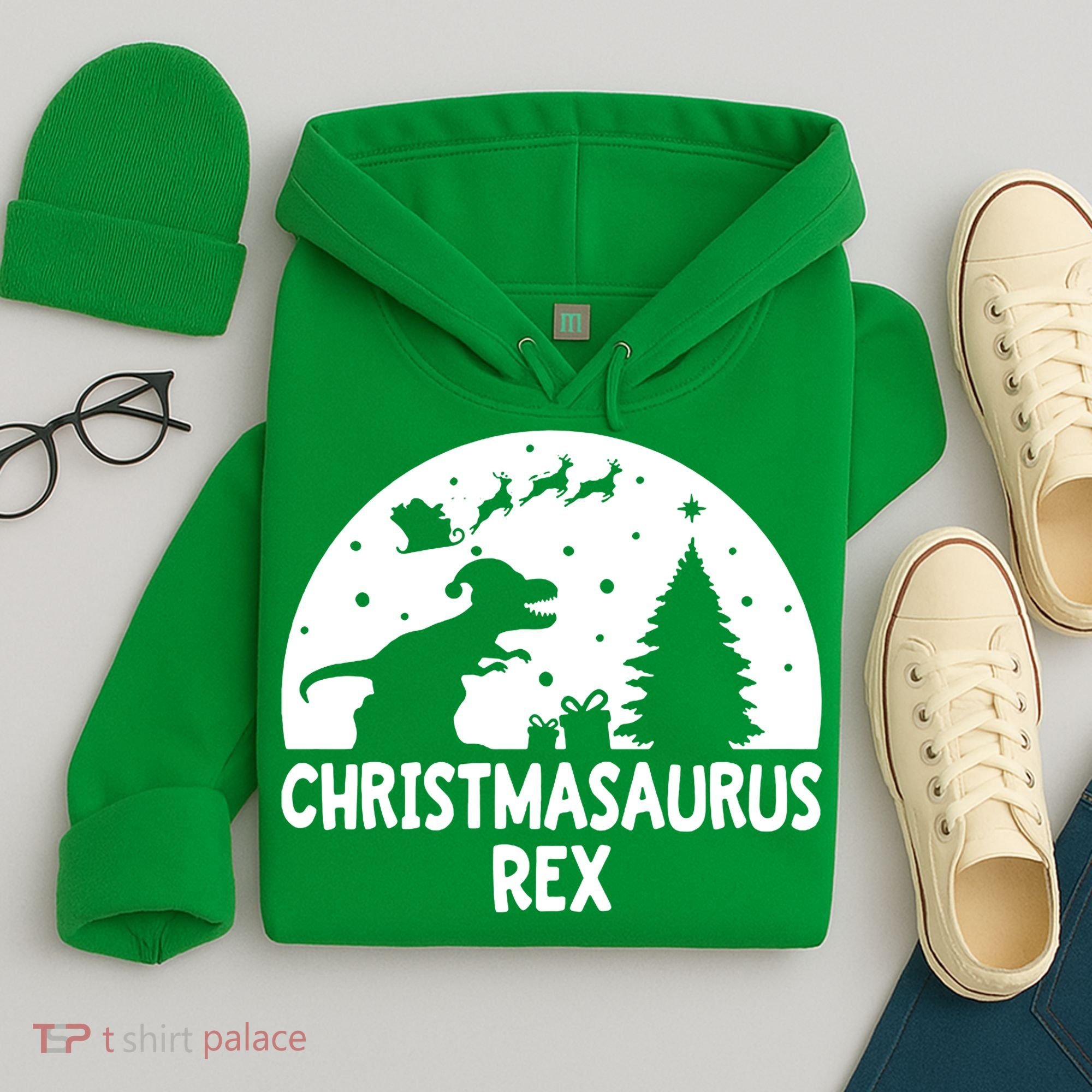 Christmasaurus Rex Hoodie