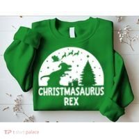 Christmasaurus Rex Sweatshirt thumb 2