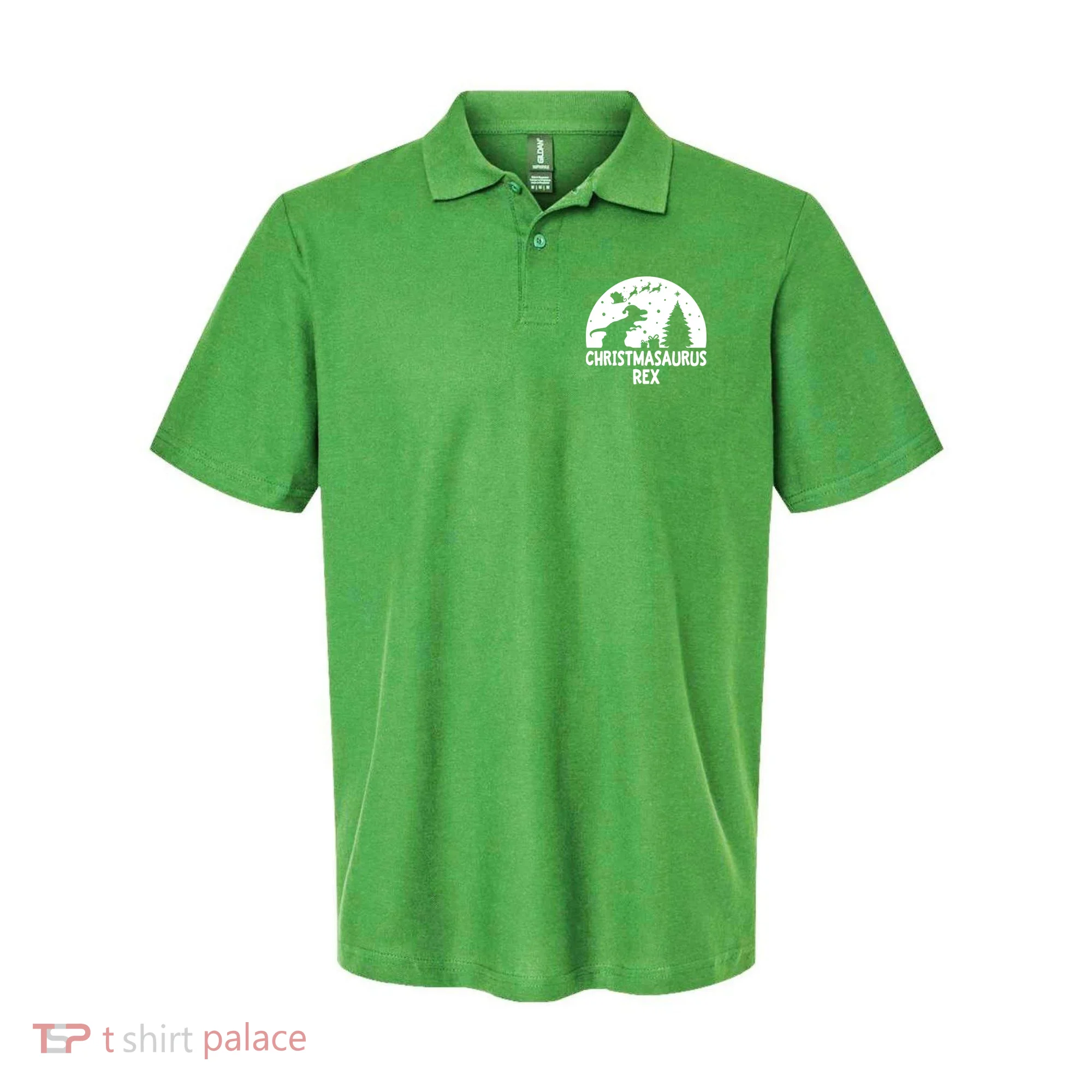Christmasaurus Rex Polo