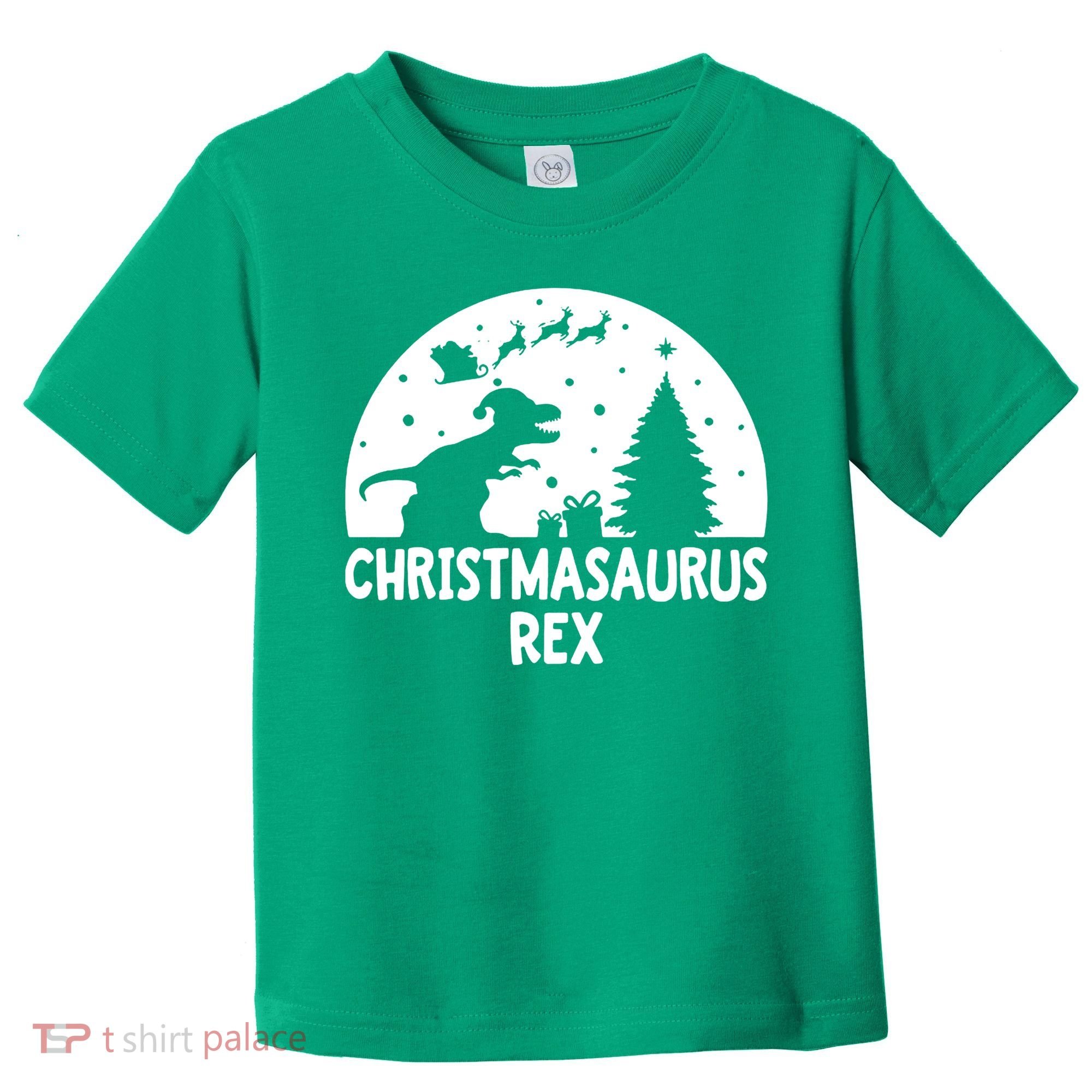 Christmasaurus Rex Toddler T-Shirt