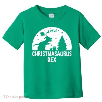 Christmasaurus Rex Toddler T-Shirt