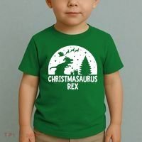 Christmasaurus Rex Toddler T-Shirt thumb 2