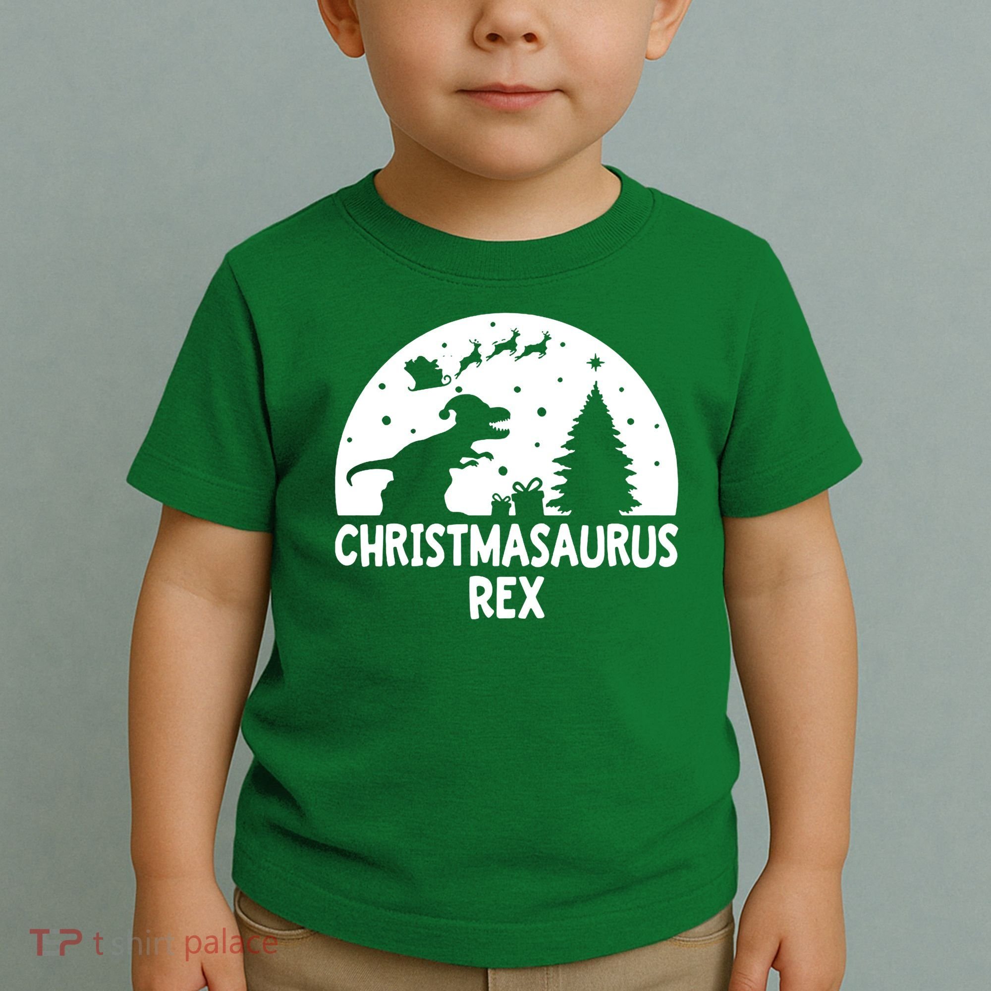 Christmasaurus Rex Toddler T-Shirt