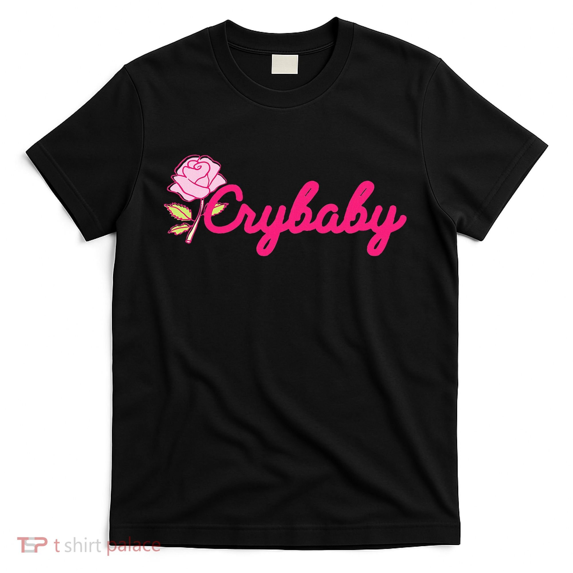 Crybaby Rose Cry Baby Kawaii Hipster Soft Girl Slogan T-Shirt
