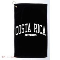 Costa Rica College University Style Golf Towel thumb 0