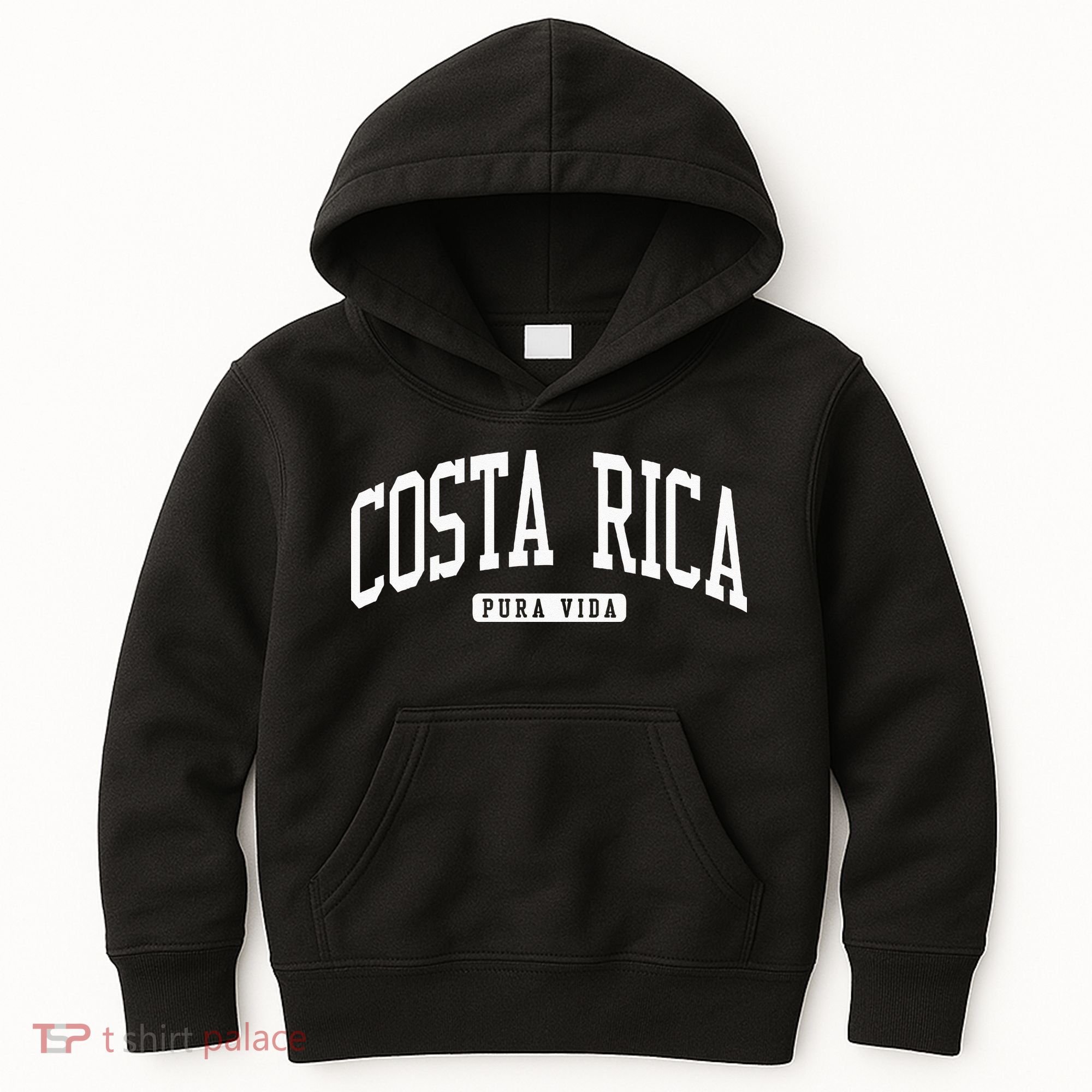 Costa Rica College University Style Kids Hoodie