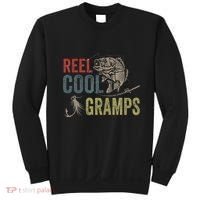 Cute Reel Cool Gramps Fishing Fathers Day Gift Sweatshirt thumb 0