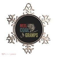 Cute Reel Cool Gramps Fishing Fathers Day Gift Ornament thumb 0