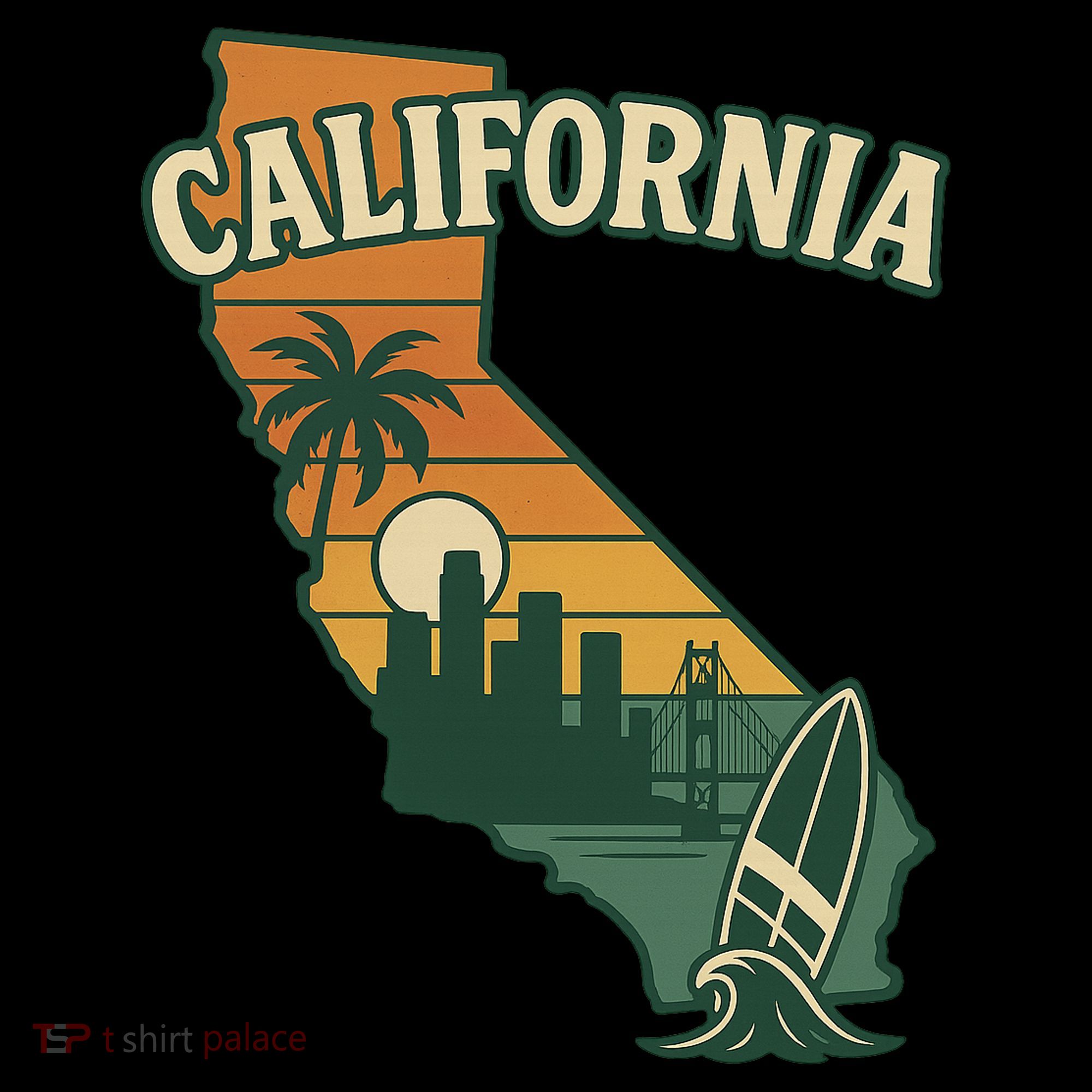 California Retro Bucket Hat