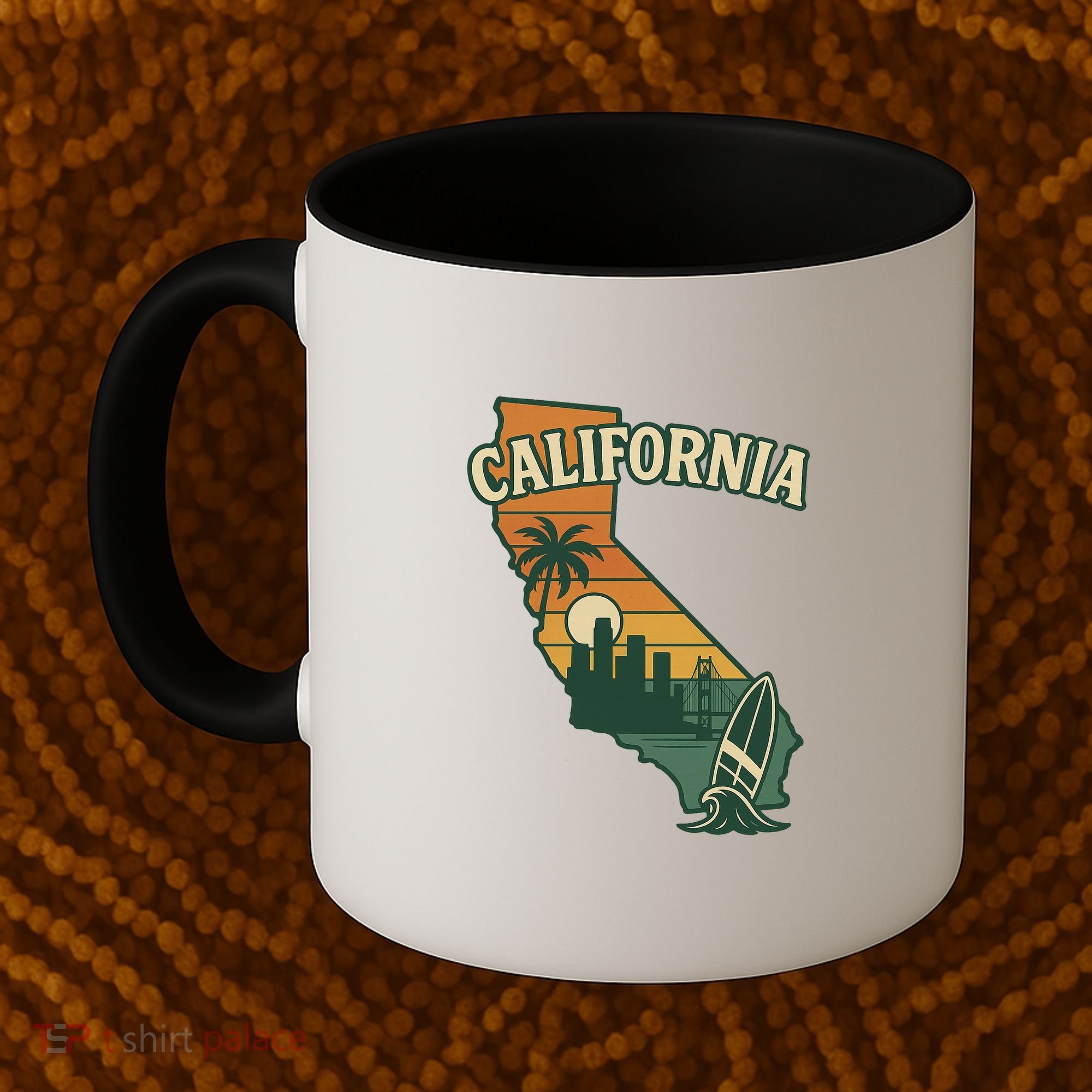 California Retro Coffee Mug