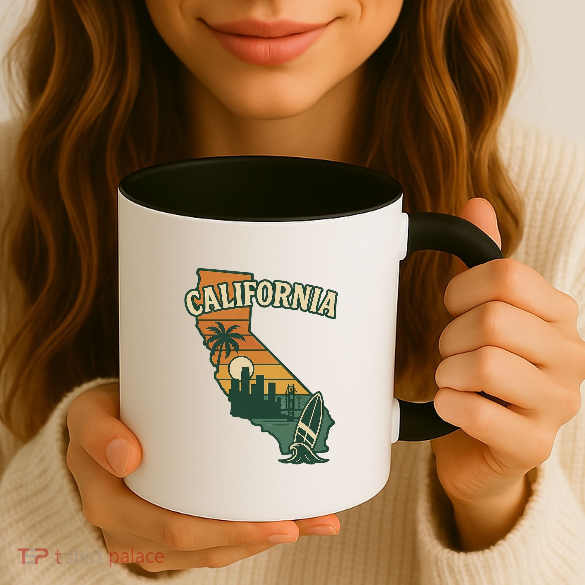 California Retro Coffee Mug