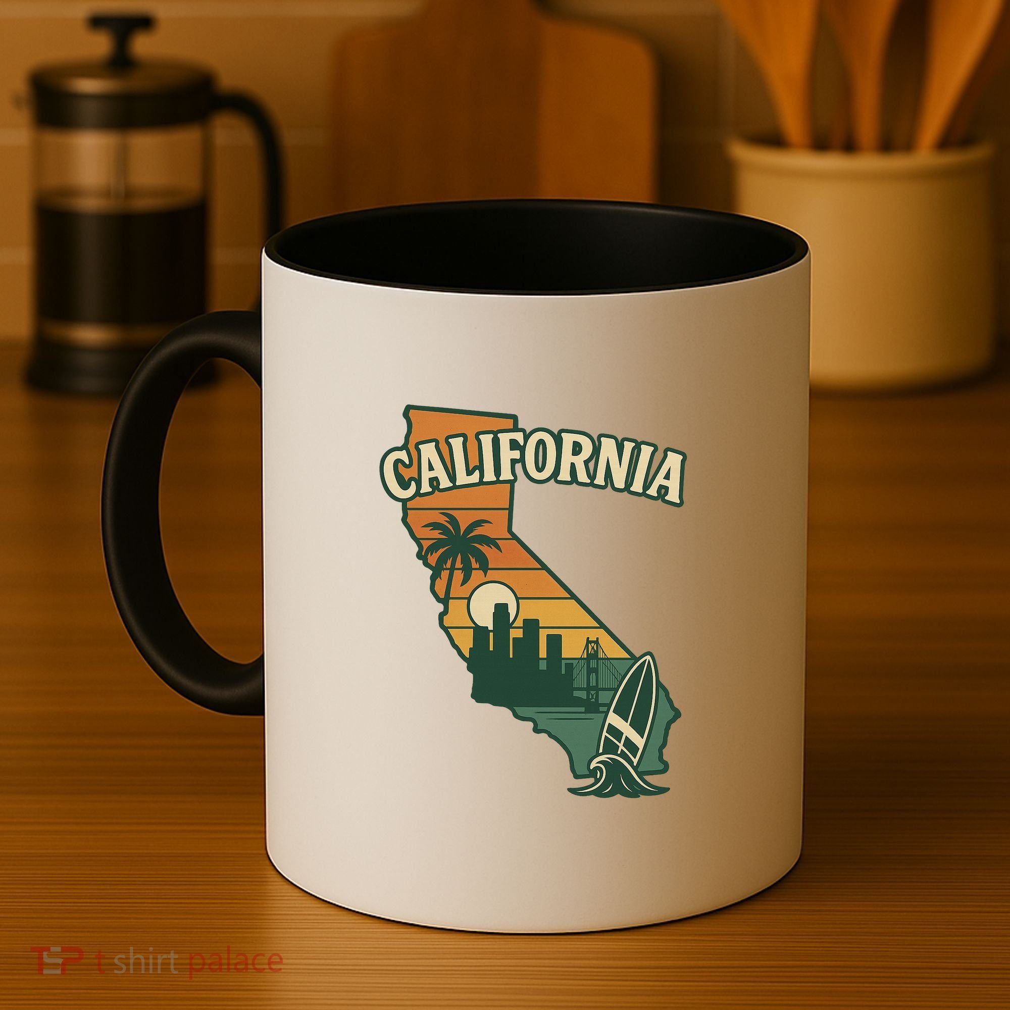 California Retro Coffee Mug