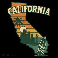California Retro Women's Hoodie thumb 2