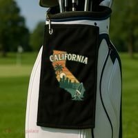 California Retro Golf Towel thumb 2