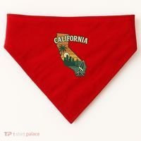 California Retro USA-Made Doggie Bandana thumb 0