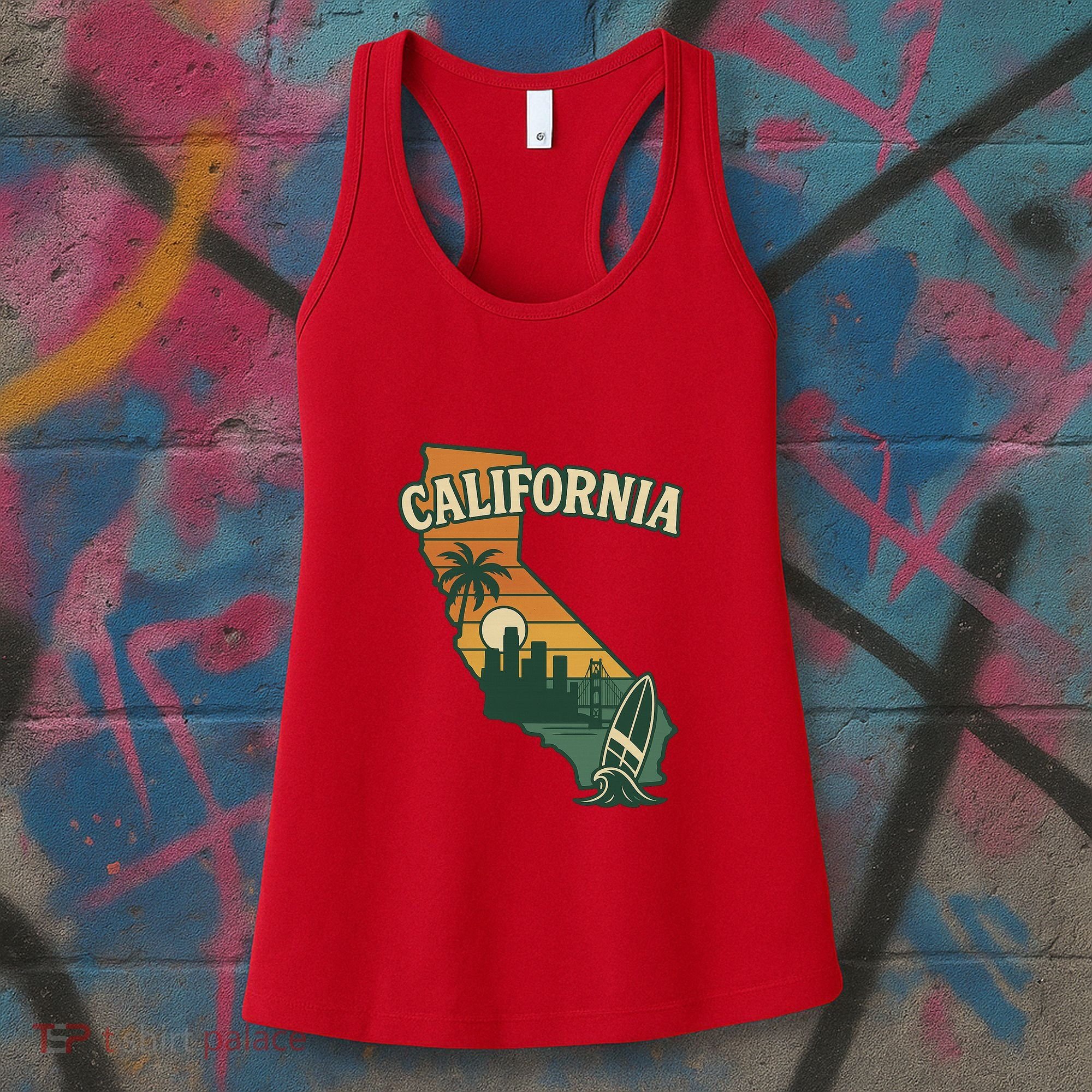 California Retro Women's Tank Top