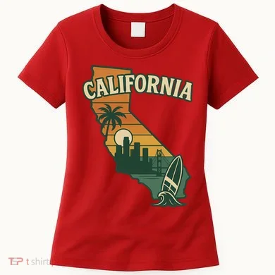 California Retro Women's T-Shirt