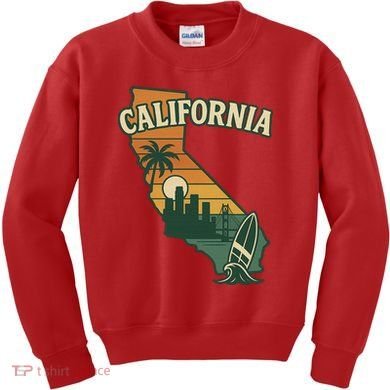 California Retro Kids Sweatshirt
