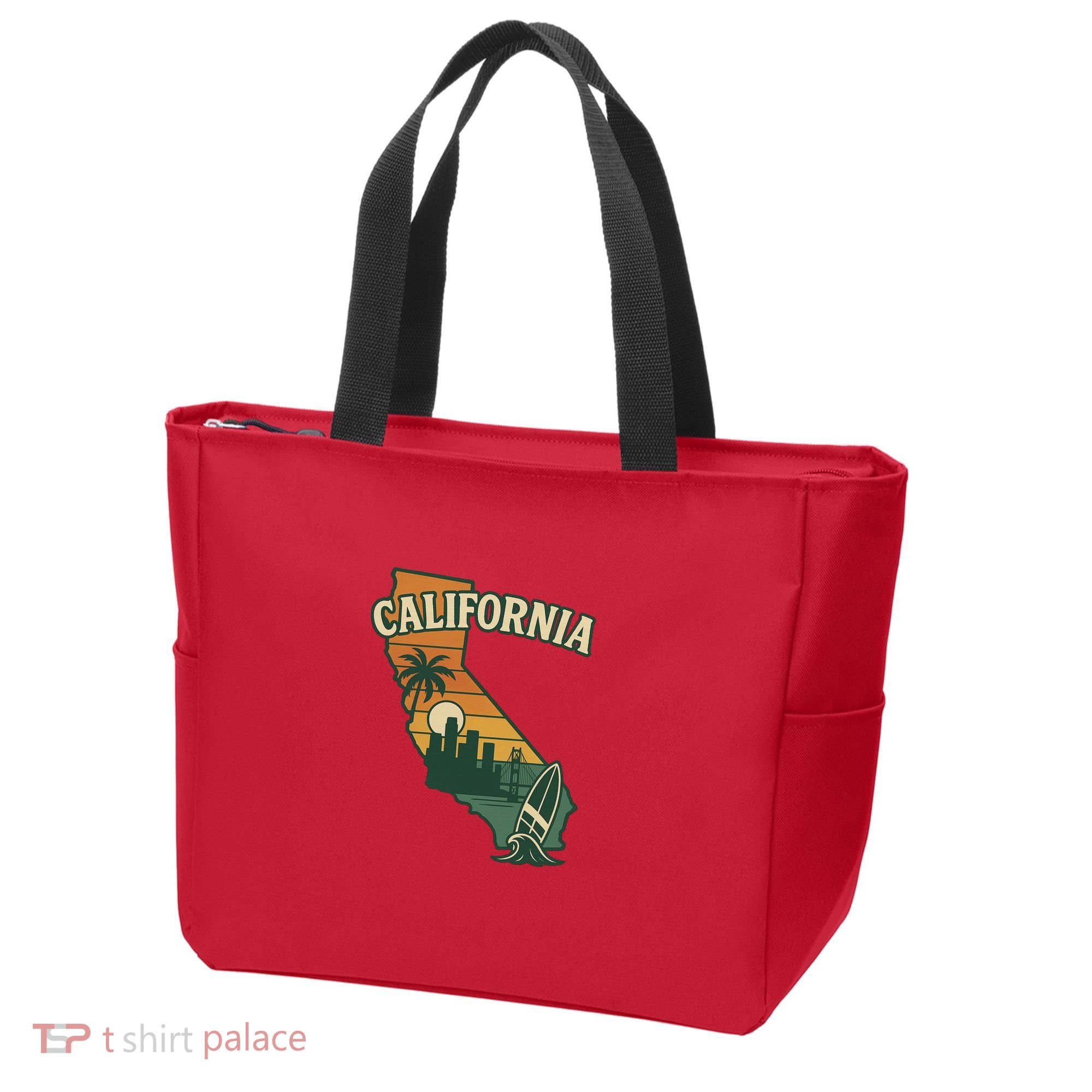 California Retro Tote Bag
