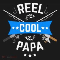 Cute Reel Cool Papa Cute Fishing Dad Birthday Gift Long Sleeve Shirt thumb 2