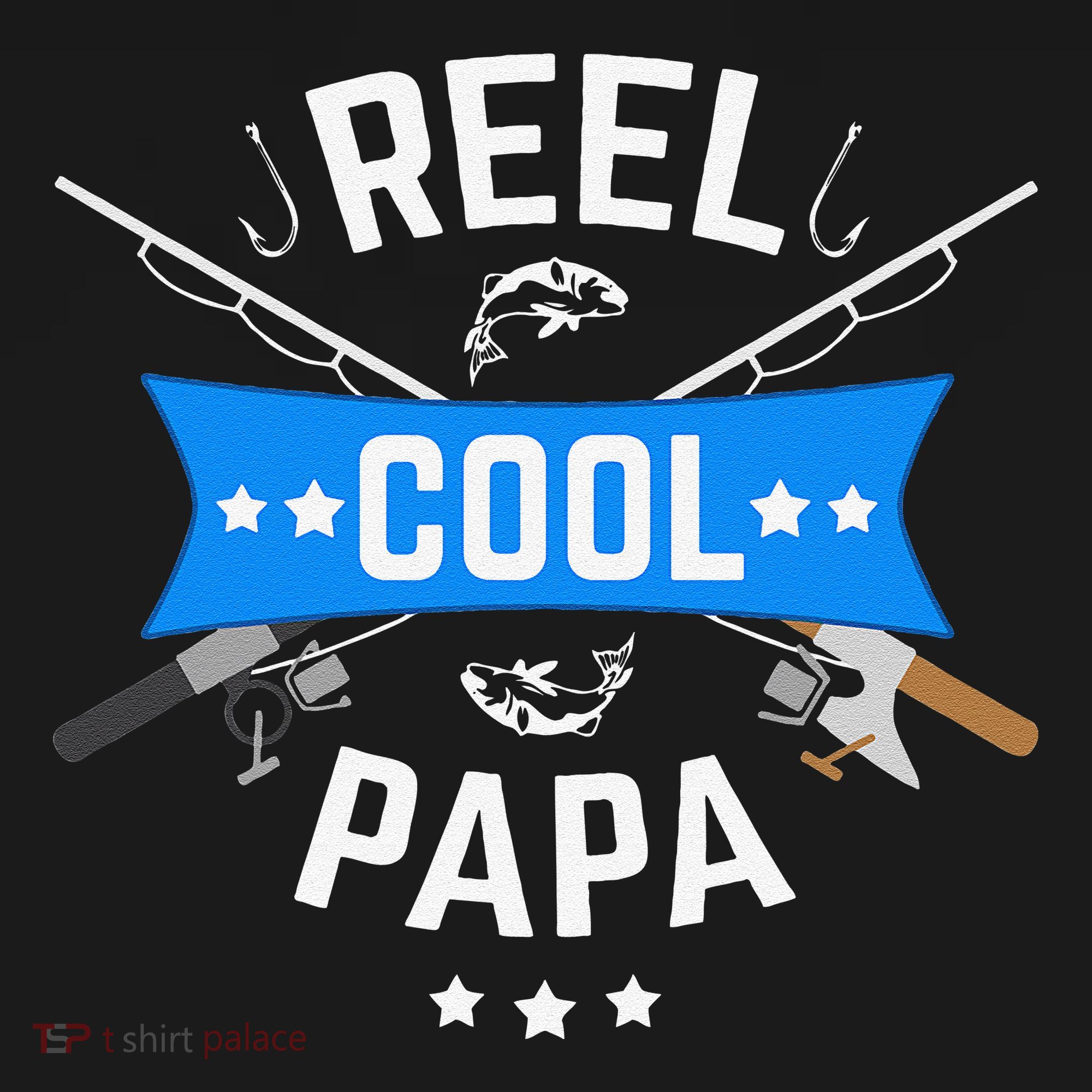 Cute Reel Cool Papa Cute Fishing Dad Birthday Gift Sweatshirt