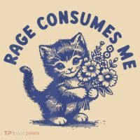 Cat Rage Consumes Me Tote Bag thumb 4
