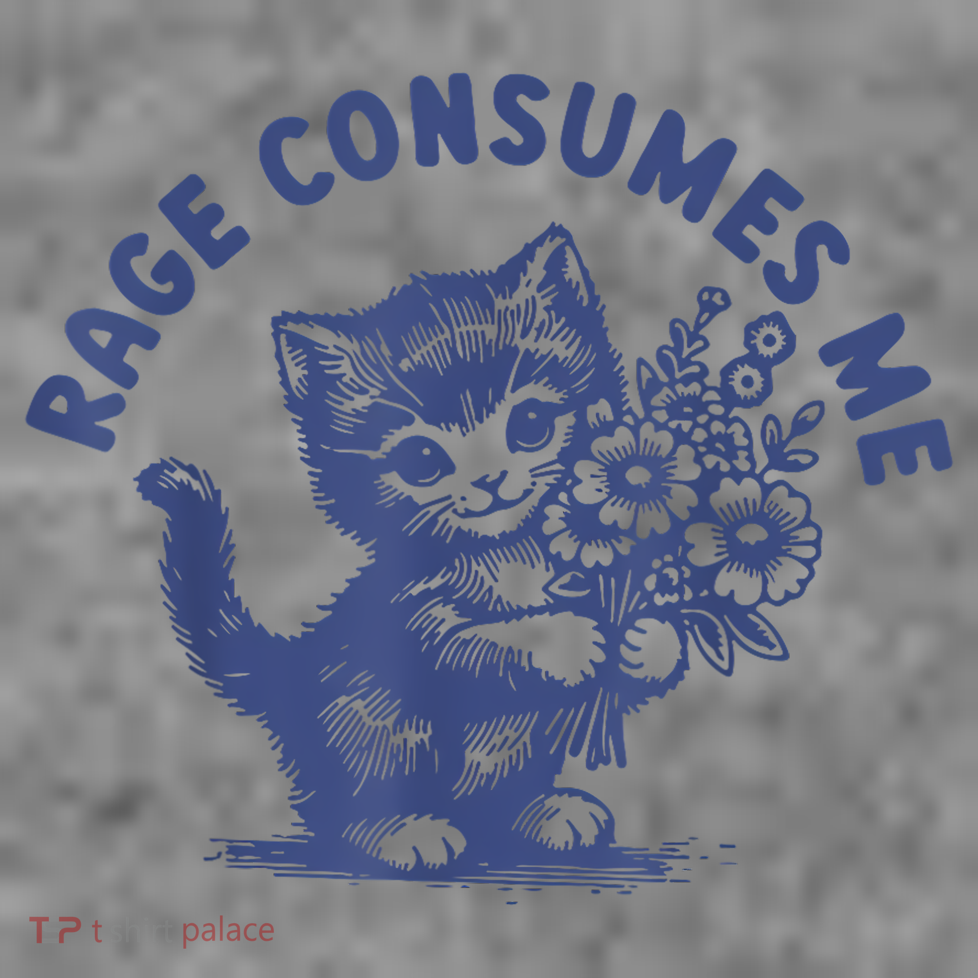 Cat Rage Consumes Me Toddler Hoodie