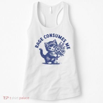 Cat Rage Consumes Me Women's Tank Top