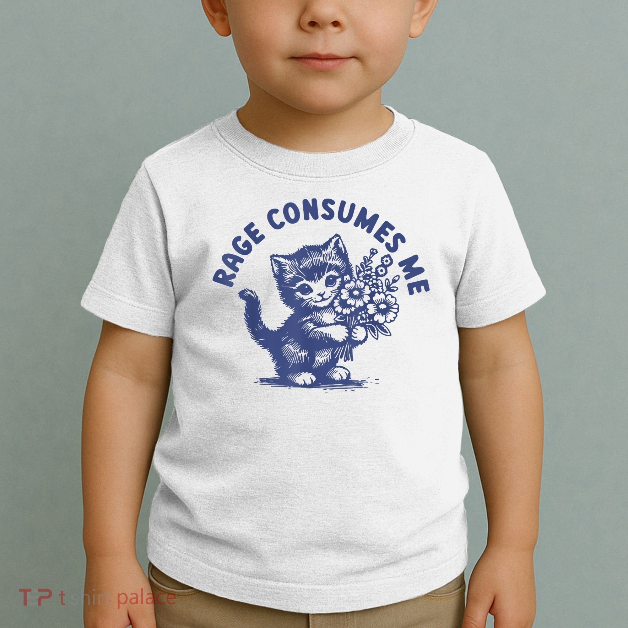 Cat Rage Consumes Me Toddler T-Shirt
