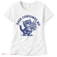 Cat Rage Consumes Me Women's T-Shirt thumb 0