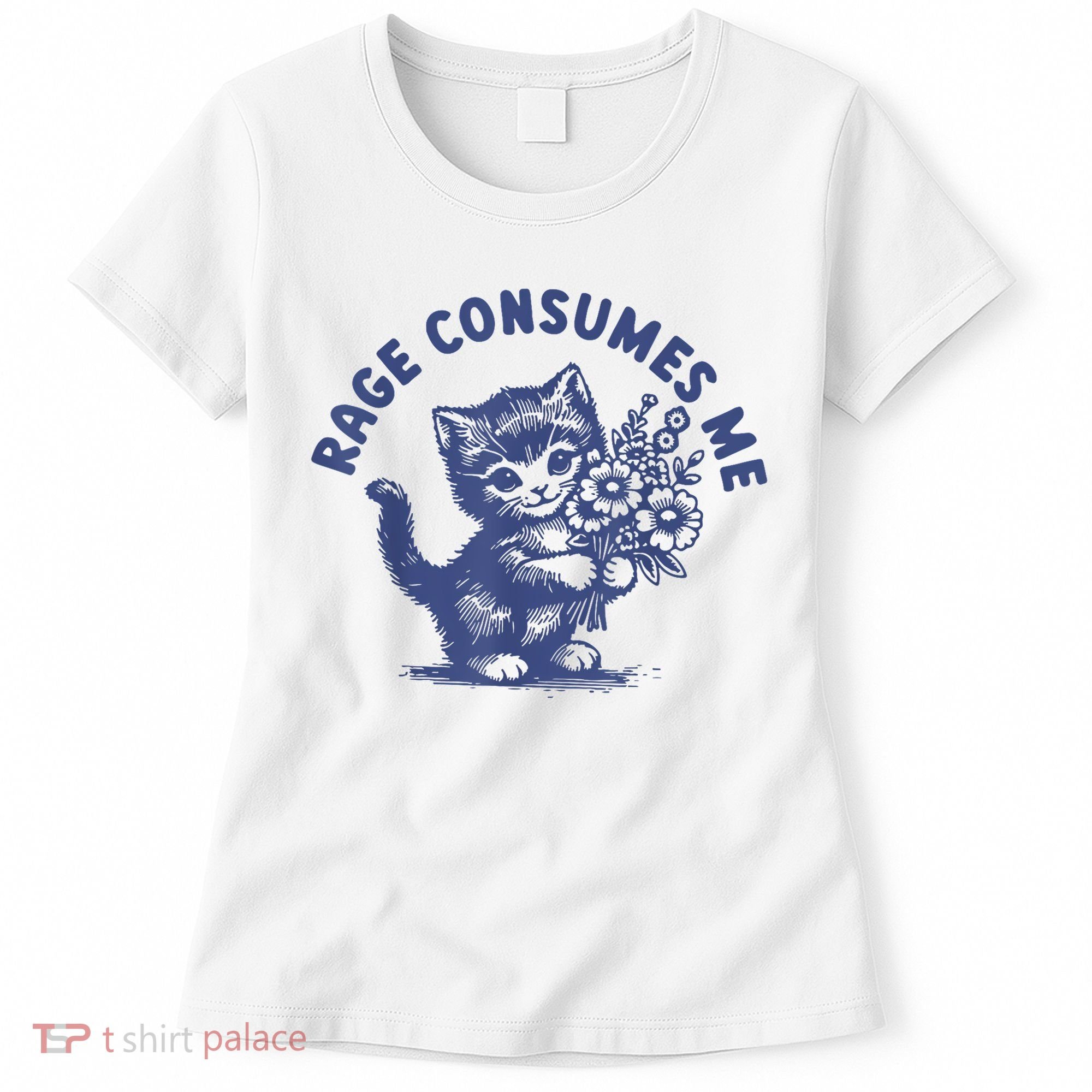 Cat Rage Consumes Me Women's T-Shirt
