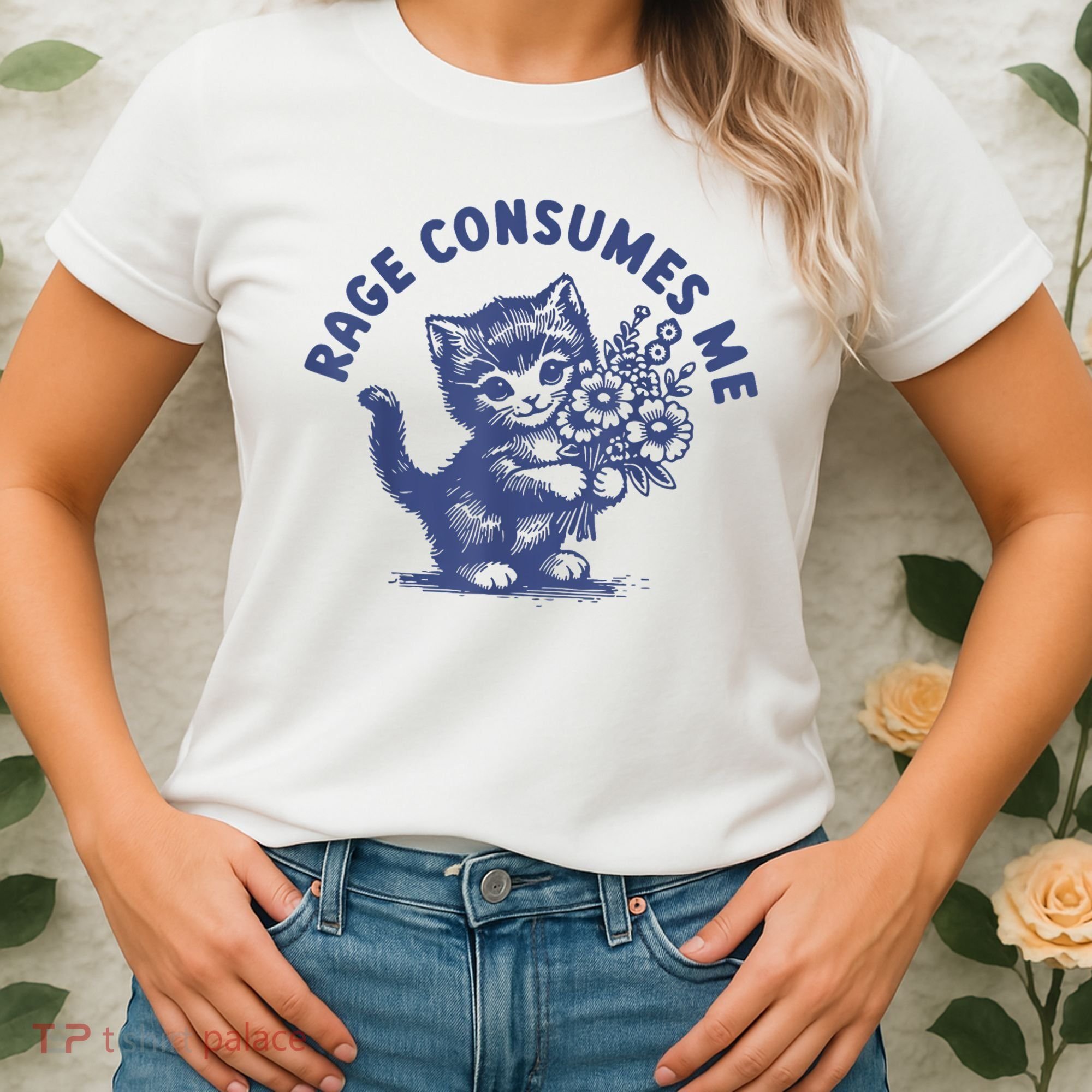 Cat Rage Consumes Me Women's T-Shirt