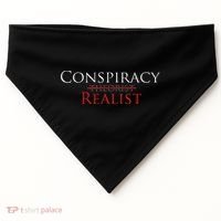 Conspiracy Realist Conspiracy Theory USA-Made Doggie Bandana thumb 0