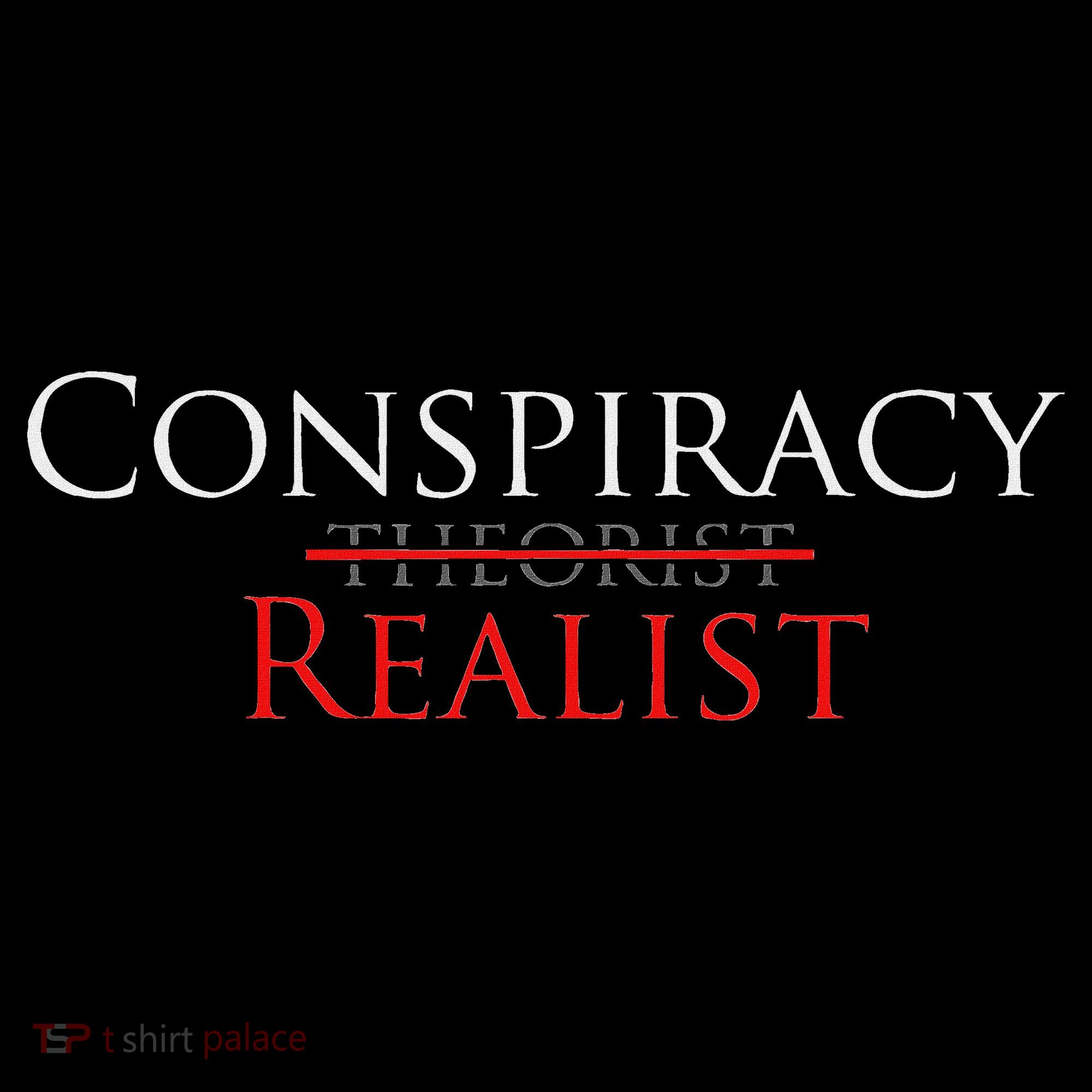 Conspiracy Realist Conspiracy Theory Sweatshirt