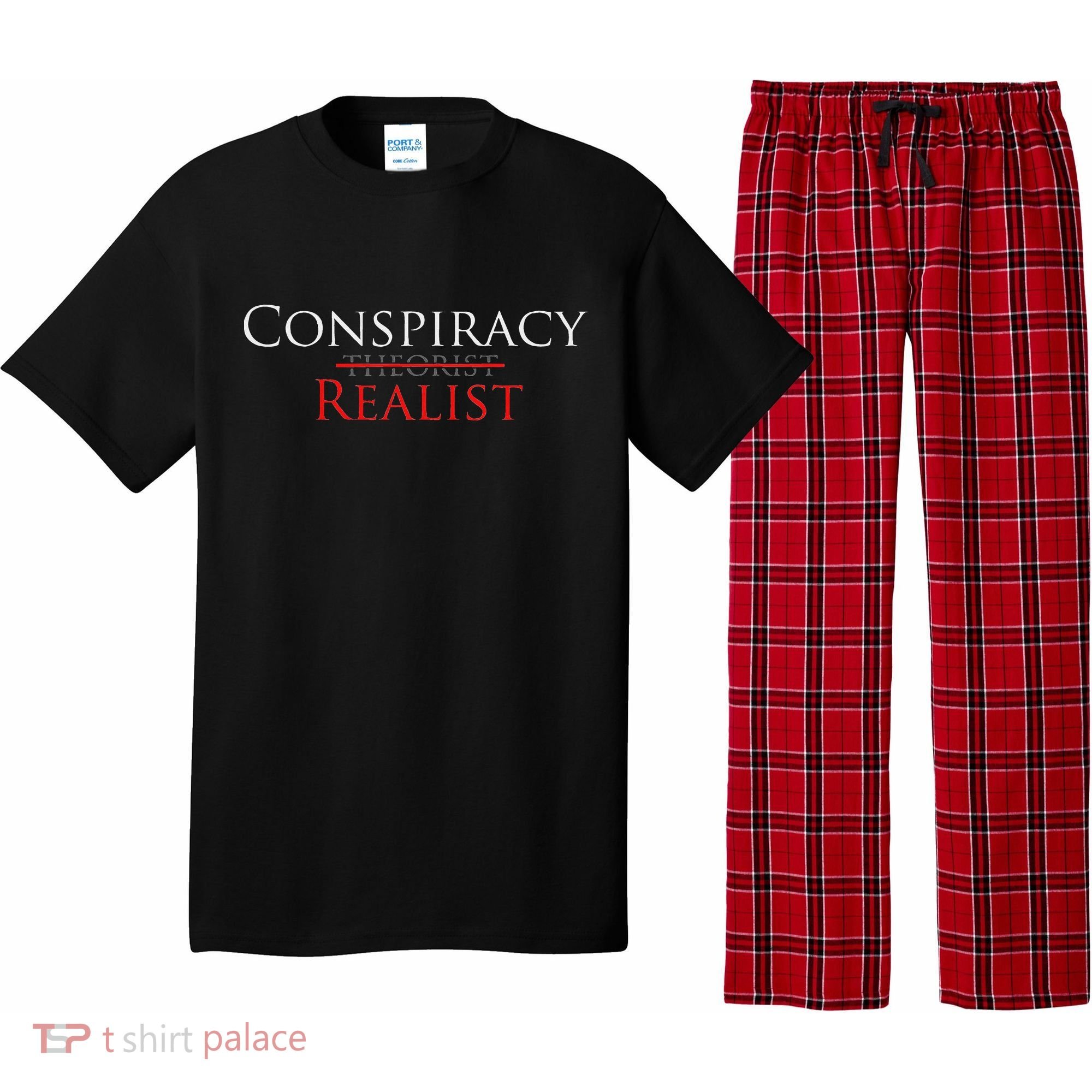 Conspiracy Realist Conspiracy Theory Pajama Set