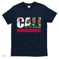 California Republic Cali Flag Vintage Fade T-Shirt thumb 0